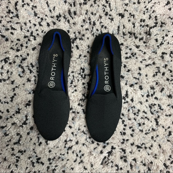 Rothy's Black Slip On Flats 7.5 - Picture 4 of 9